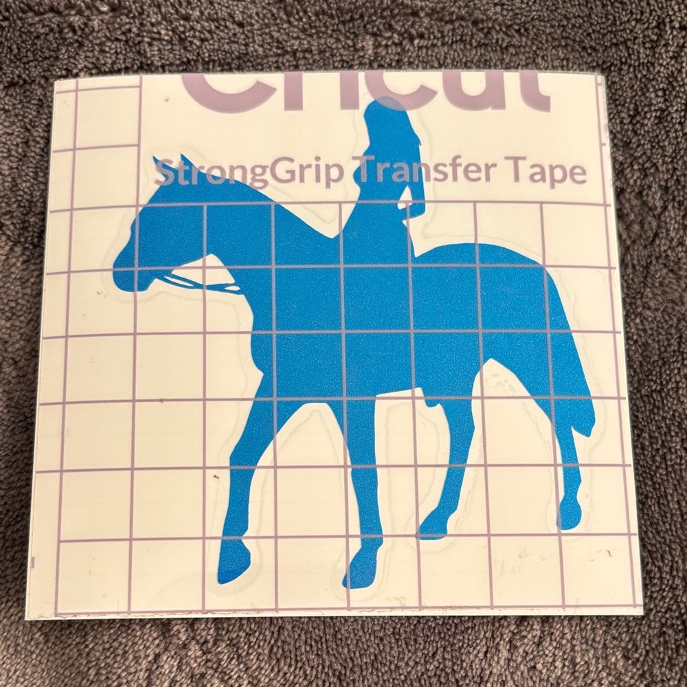 Blue Horse Rider